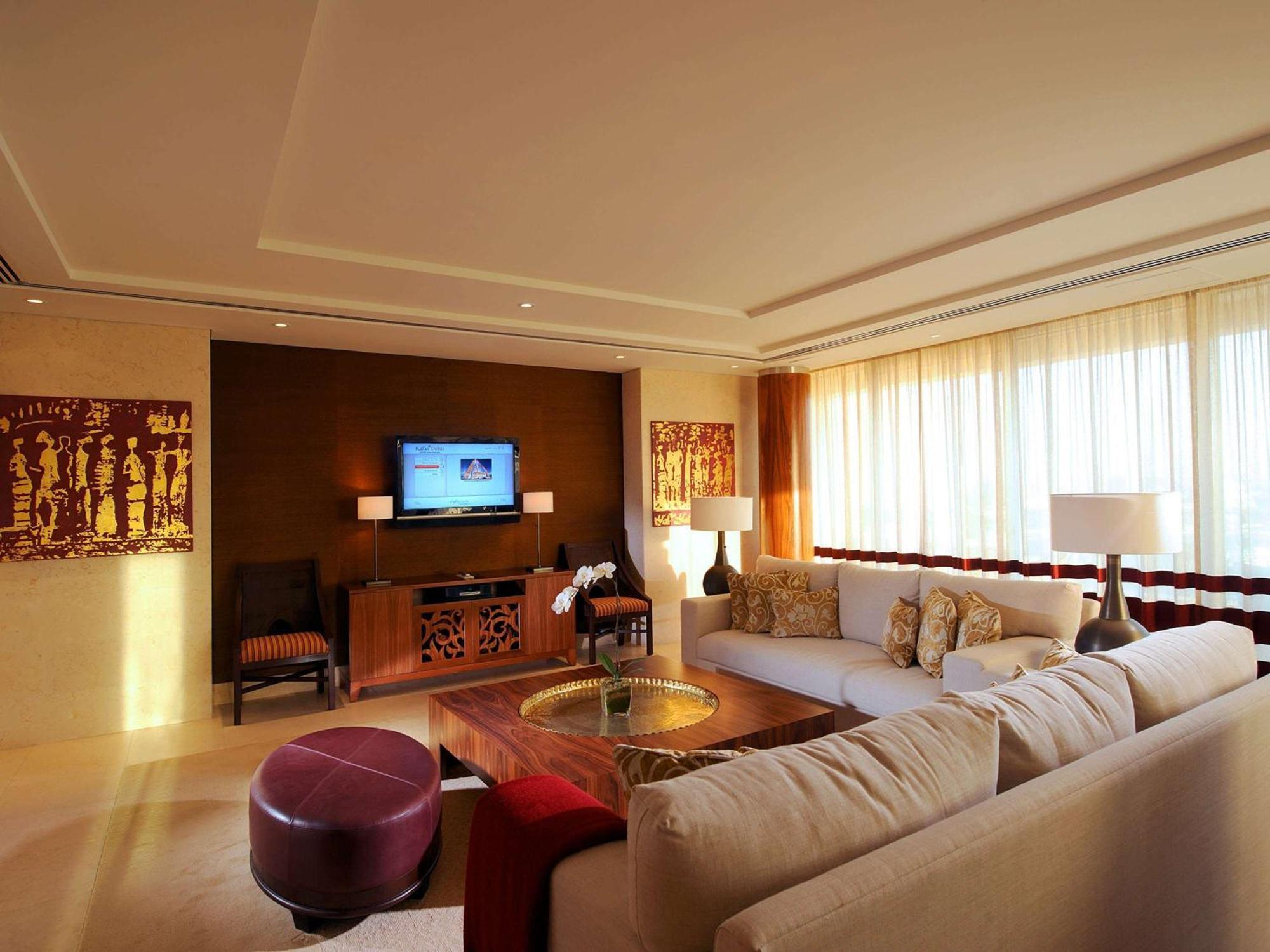 Hotel Raffles Dubai Esterno foto A living room at the Mandarin Oriental, Bangkok