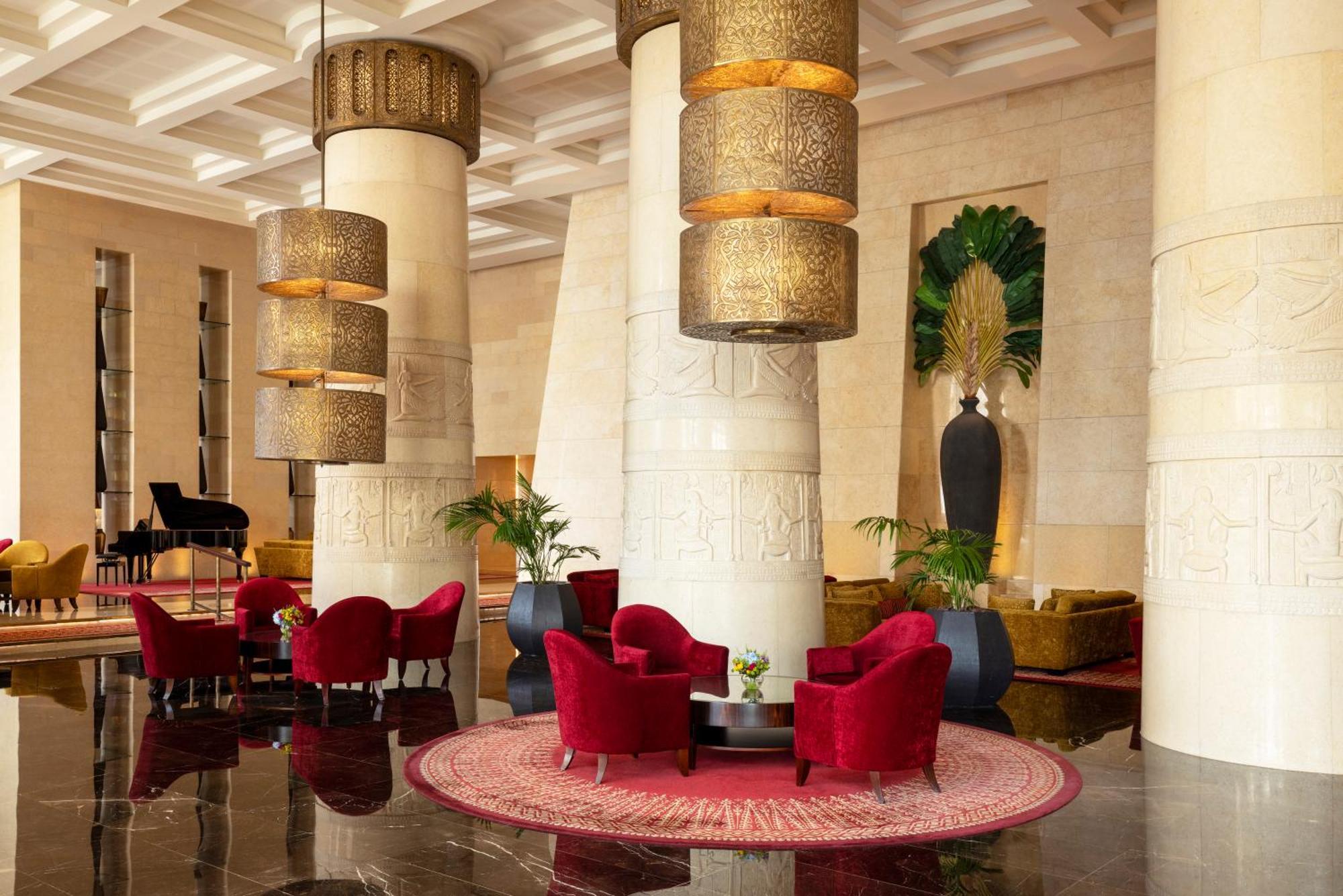 Hotel Raffles Dubai Esterno foto Lobby